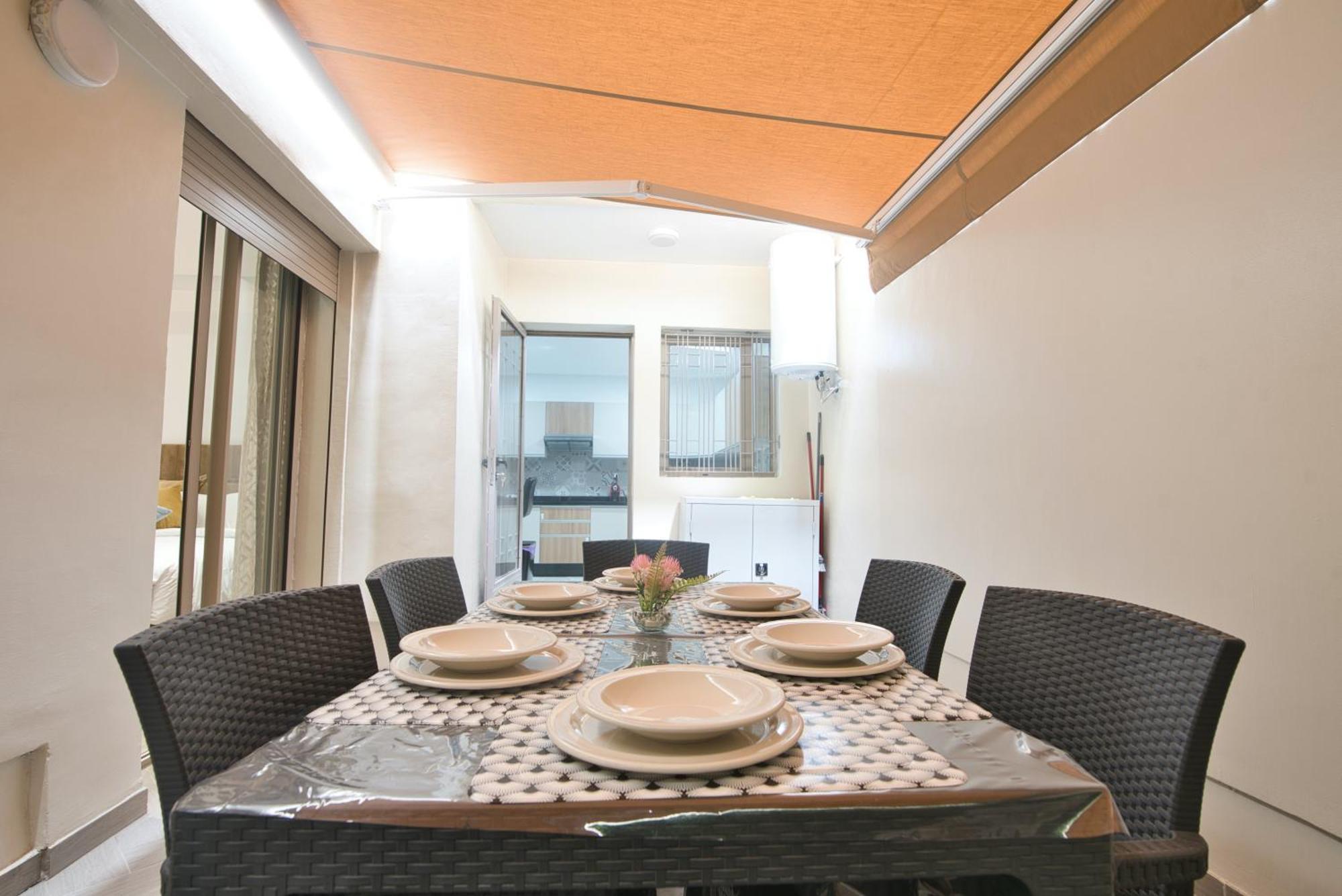 公寓 New Luxury 135sqm Terrace Seafront Unlimited Wi-fi 阿加迪尔