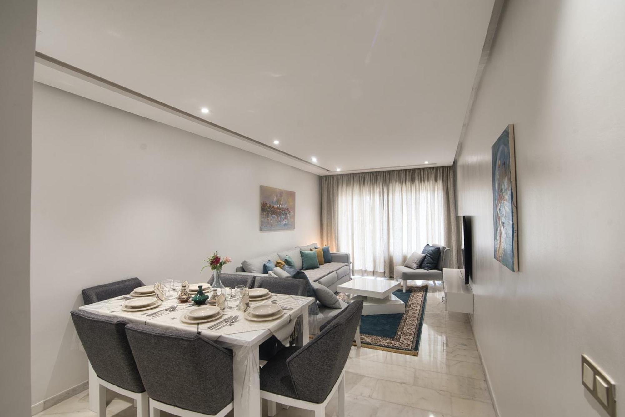 New Sea Front 135mq With Unlimited Wi-fi * أغادير